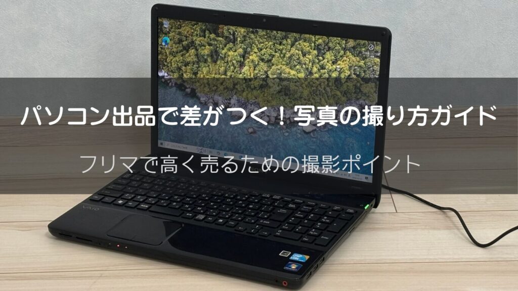 フリマ撮影ガイド